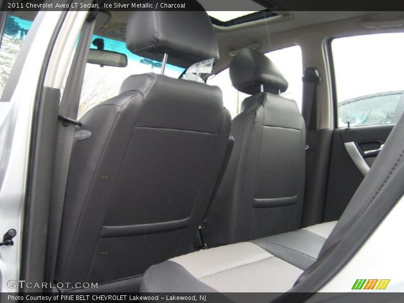  2011 Aveo LT Sedan Charcoal Interior