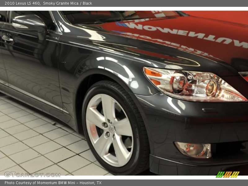 Smoky Granite Mica / Black 2010 Lexus LS 460