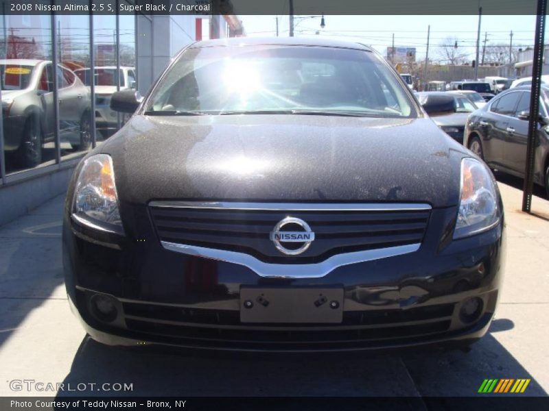 Super Black / Charcoal 2008 Nissan Altima 2.5 S