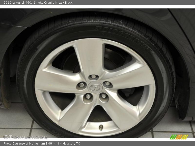 Smoky Granite Mica / Black 2010 Lexus LS 460