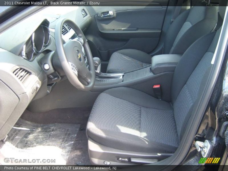 Black Granite Metallic / Ebony 2011 Chevrolet Malibu LT
