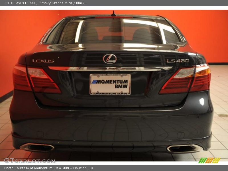 Smoky Granite Mica / Black 2010 Lexus LS 460