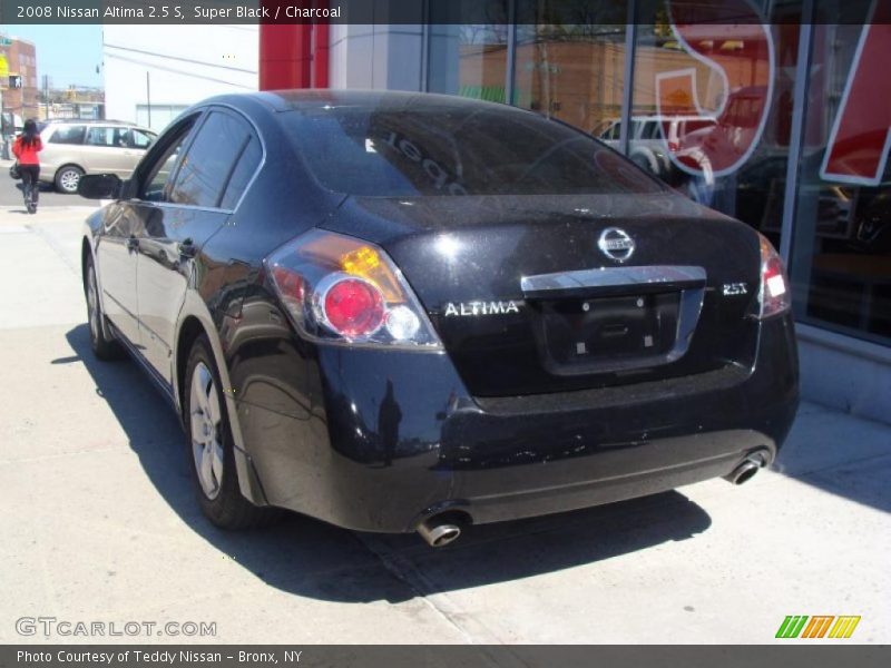 Super Black / Charcoal 2008 Nissan Altima 2.5 S