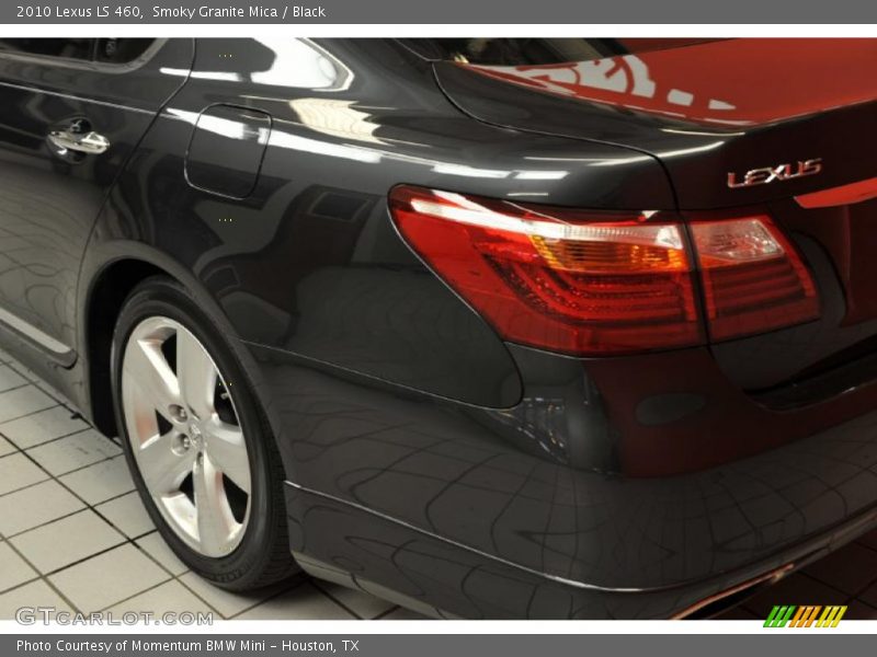 Smoky Granite Mica / Black 2010 Lexus LS 460