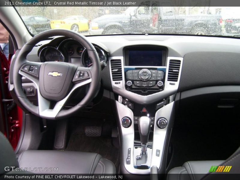 Crystal Red Metallic Tintcoat / Jet Black Leather 2011 Chevrolet Cruze LTZ