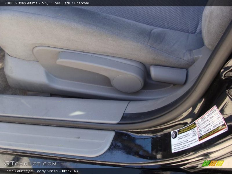 Super Black / Charcoal 2008 Nissan Altima 2.5 S