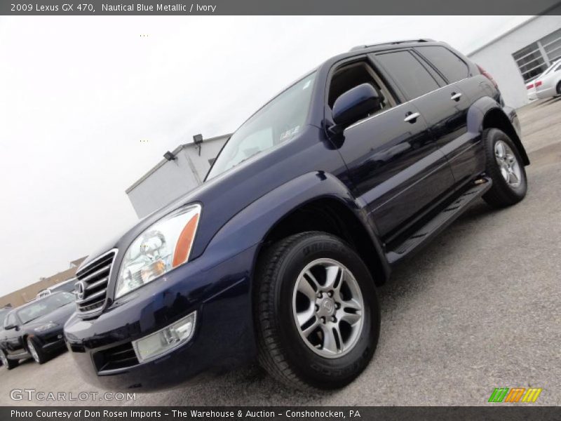 Nautical Blue Metallic / Ivory 2009 Lexus GX 470