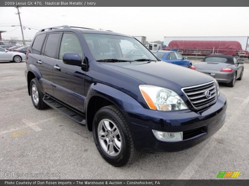 Nautical Blue Metallic / Ivory 2009 Lexus GX 470