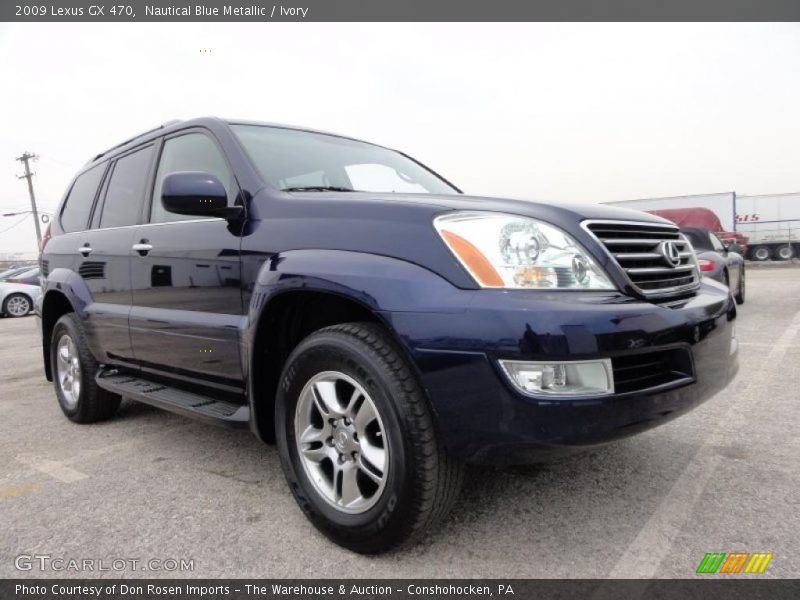 Nautical Blue Metallic / Ivory 2009 Lexus GX 470