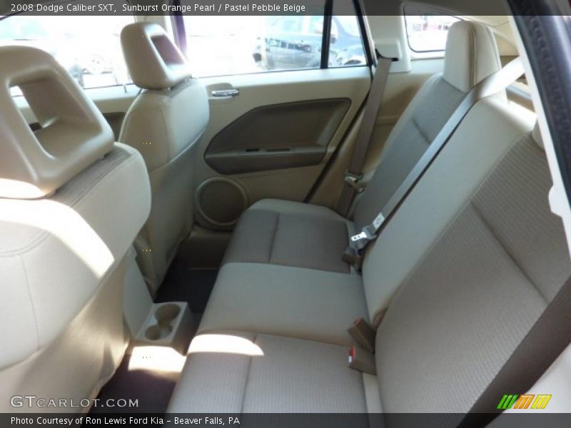 Sunburst Orange Pearl / Pastel Pebble Beige 2008 Dodge Caliber SXT