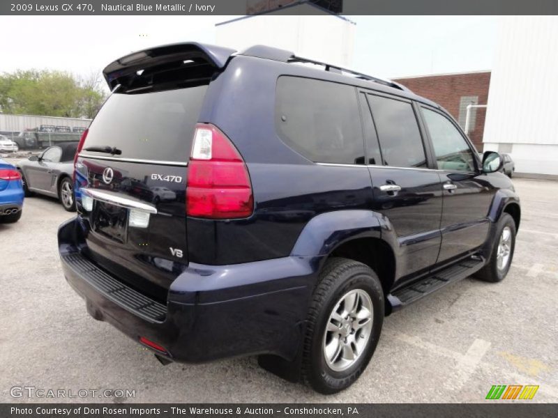 Nautical Blue Metallic / Ivory 2009 Lexus GX 470