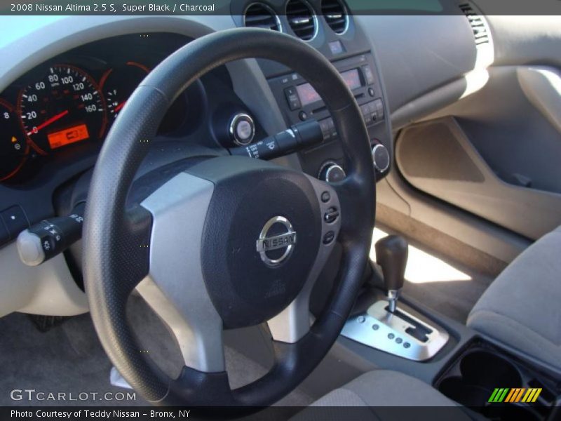 Super Black / Charcoal 2008 Nissan Altima 2.5 S