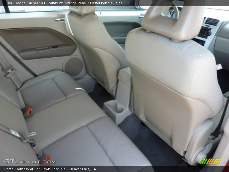 Sunburst Orange Pearl / Pastel Pebble Beige 2008 Dodge Caliber SXT