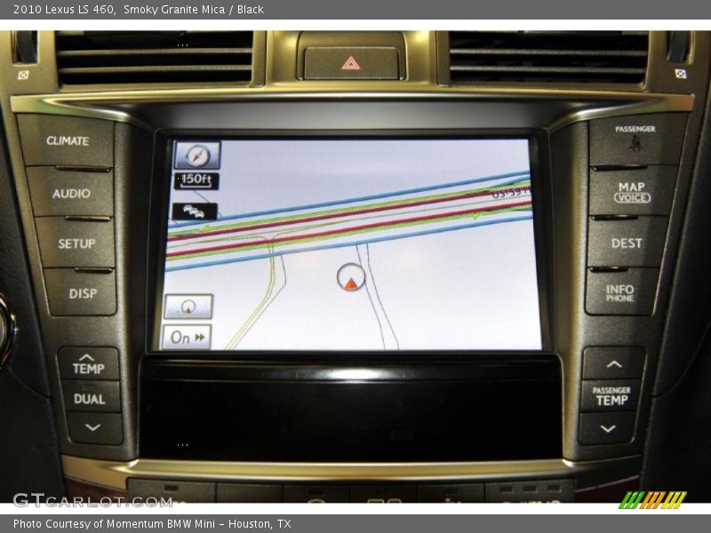 Navigation of 2010 LS 460