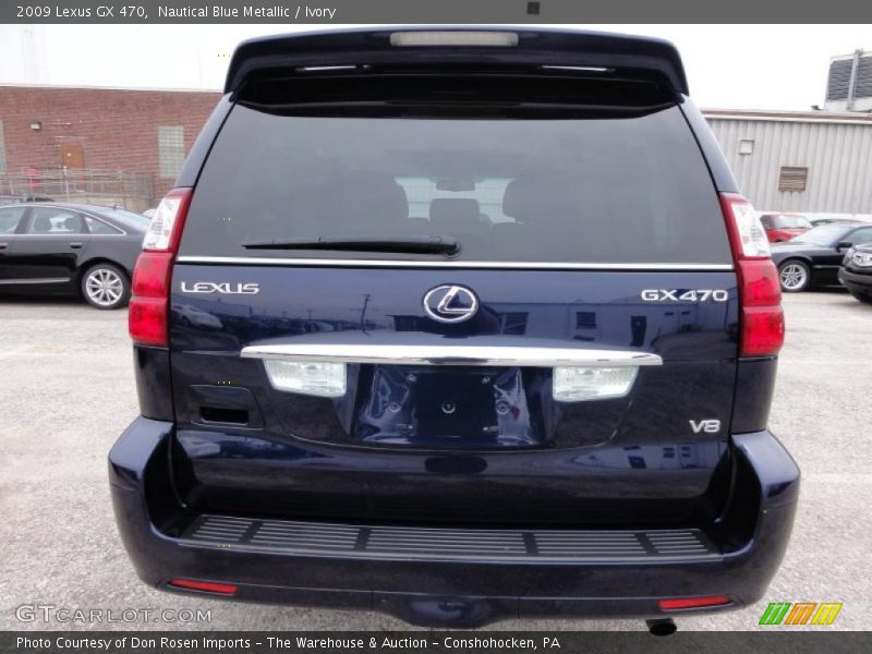 Nautical Blue Metallic / Ivory 2009 Lexus GX 470