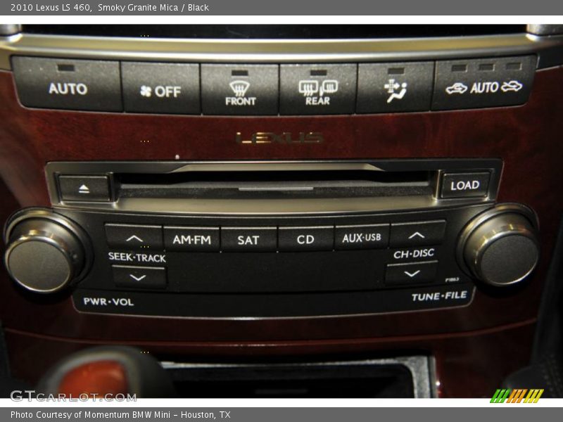 Smoky Granite Mica / Black 2010 Lexus LS 460