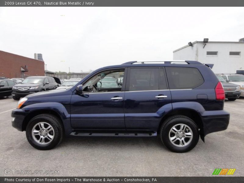 Nautical Blue Metallic / Ivory 2009 Lexus GX 470