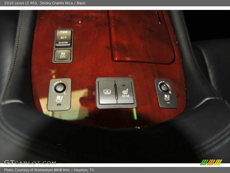 Smoky Granite Mica / Black 2010 Lexus LS 460
