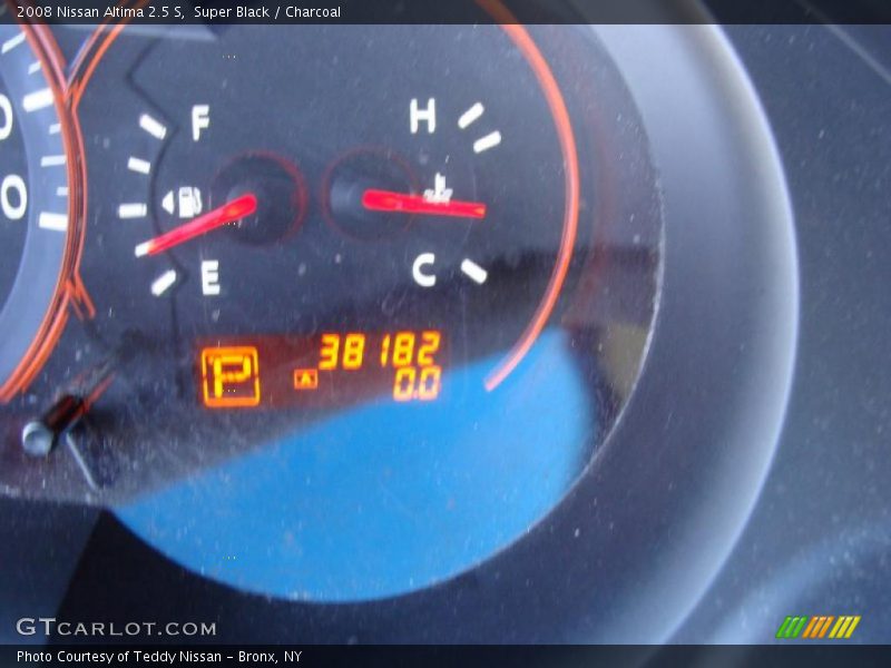Super Black / Charcoal 2008 Nissan Altima 2.5 S