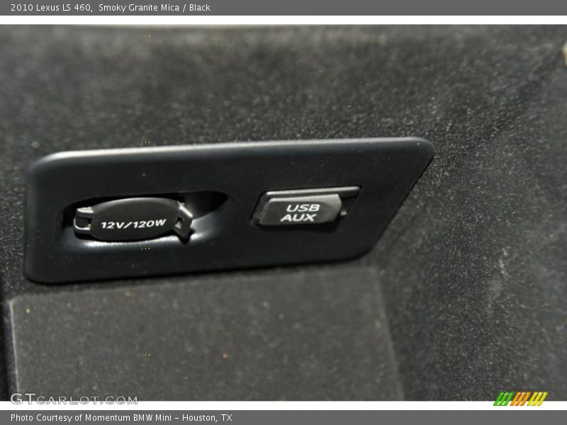 Smoky Granite Mica / Black 2010 Lexus LS 460