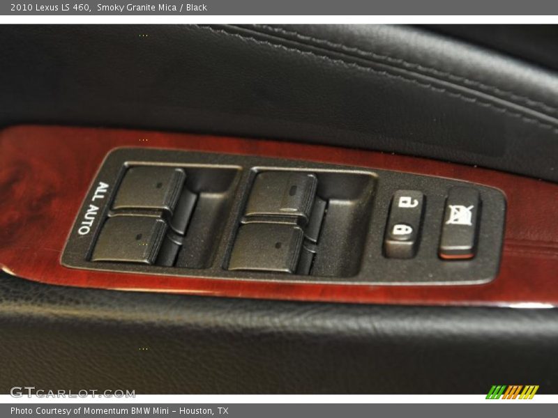 Smoky Granite Mica / Black 2010 Lexus LS 460