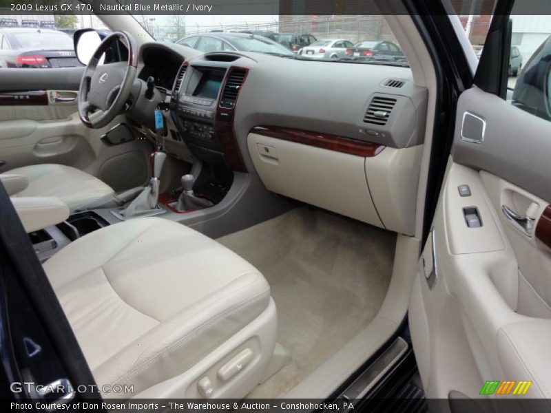 Nautical Blue Metallic / Ivory 2009 Lexus GX 470