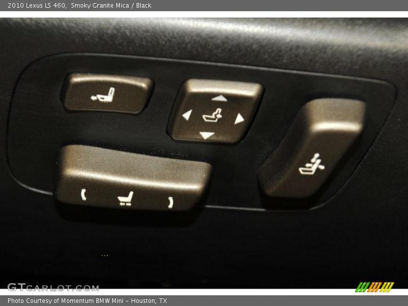 Smoky Granite Mica / Black 2010 Lexus LS 460