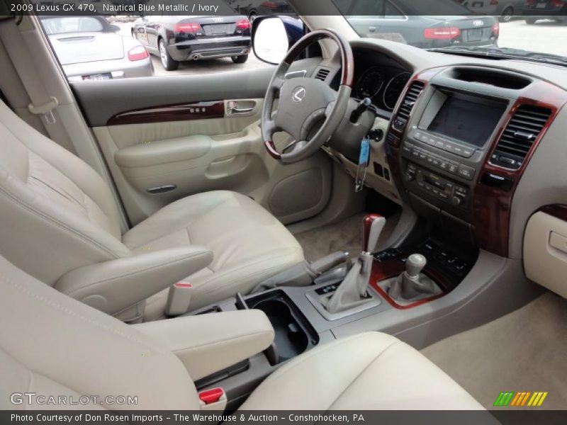Nautical Blue Metallic / Ivory 2009 Lexus GX 470