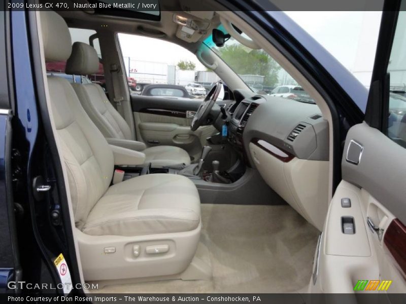 Nautical Blue Metallic / Ivory 2009 Lexus GX 470