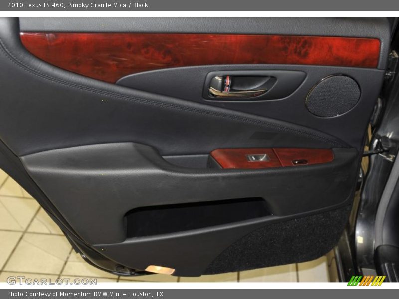 Smoky Granite Mica / Black 2010 Lexus LS 460