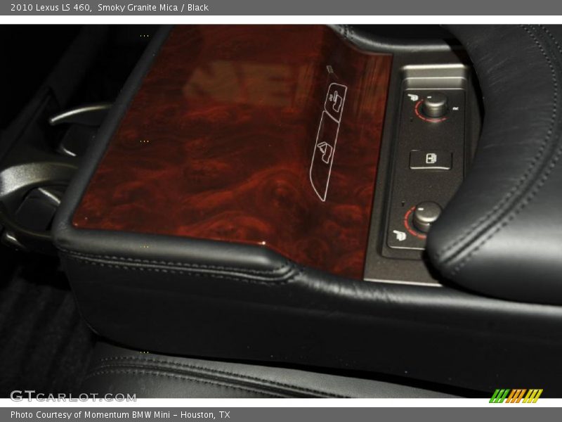 Smoky Granite Mica / Black 2010 Lexus LS 460