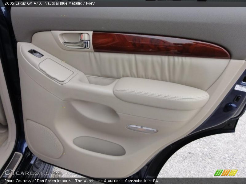 Nautical Blue Metallic / Ivory 2009 Lexus GX 470