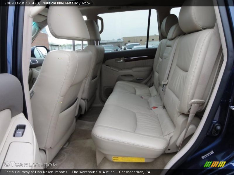 Nautical Blue Metallic / Ivory 2009 Lexus GX 470