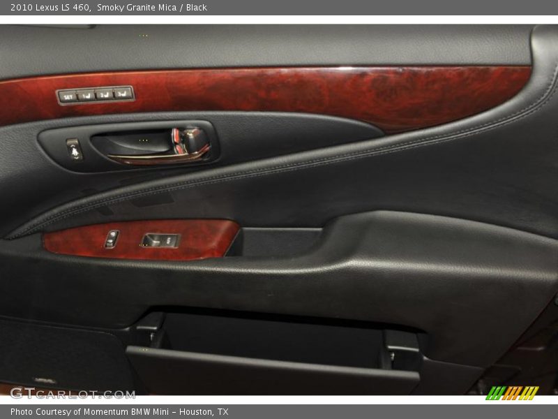 Smoky Granite Mica / Black 2010 Lexus LS 460