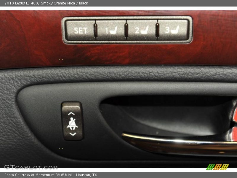 Smoky Granite Mica / Black 2010 Lexus LS 460