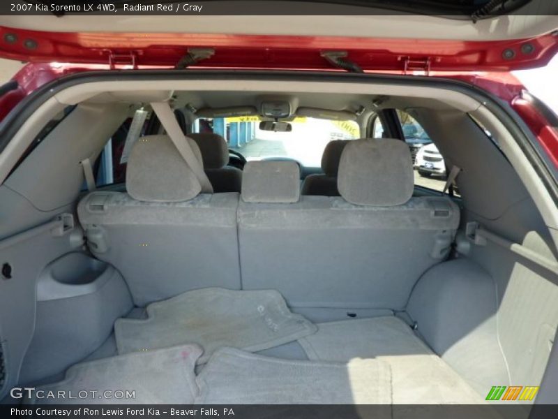 Radiant Red / Gray 2007 Kia Sorento LX 4WD
