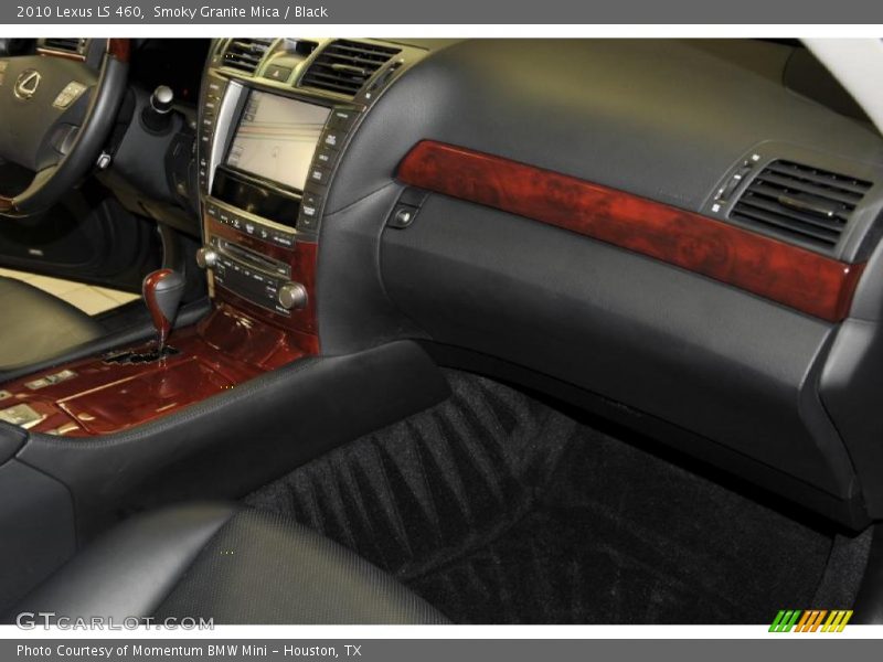 Smoky Granite Mica / Black 2010 Lexus LS 460
