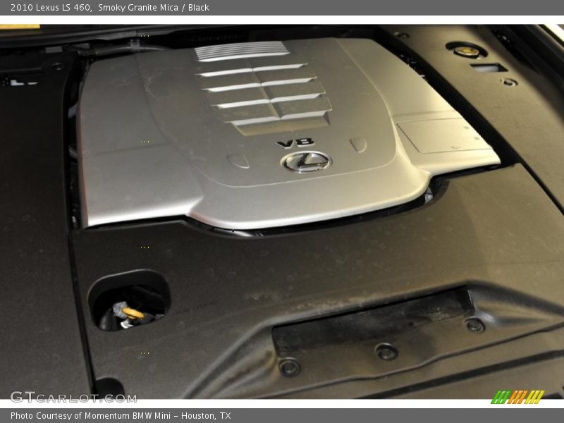 Smoky Granite Mica / Black 2010 Lexus LS 460