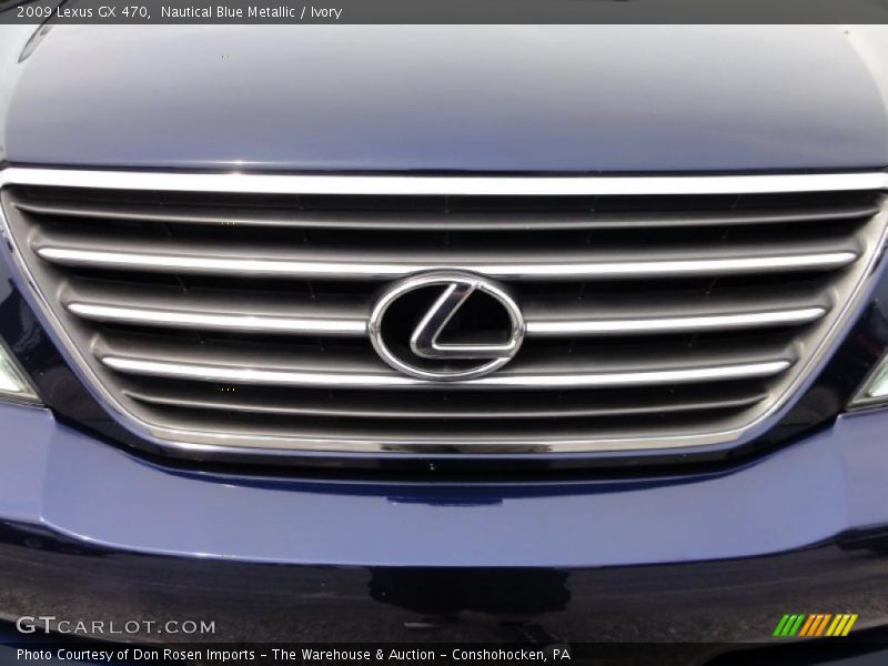 Nautical Blue Metallic / Ivory 2009 Lexus GX 470