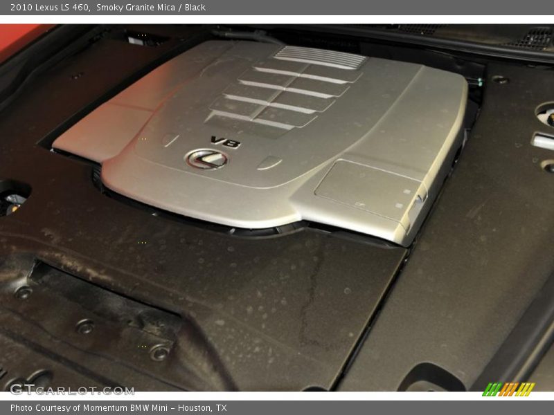 Smoky Granite Mica / Black 2010 Lexus LS 460
