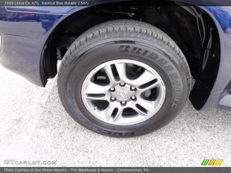 Nautical Blue Metallic / Ivory 2009 Lexus GX 470