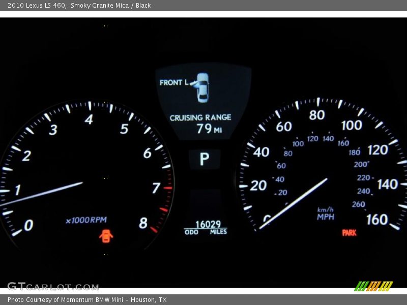 Smoky Granite Mica / Black 2010 Lexus LS 460