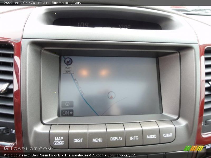 Nautical Blue Metallic / Ivory 2009 Lexus GX 470