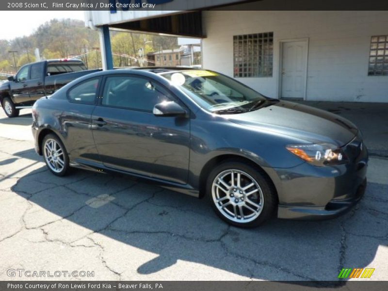 Flint Gray Mica / Dark Charcoal Gray 2008 Scion tC