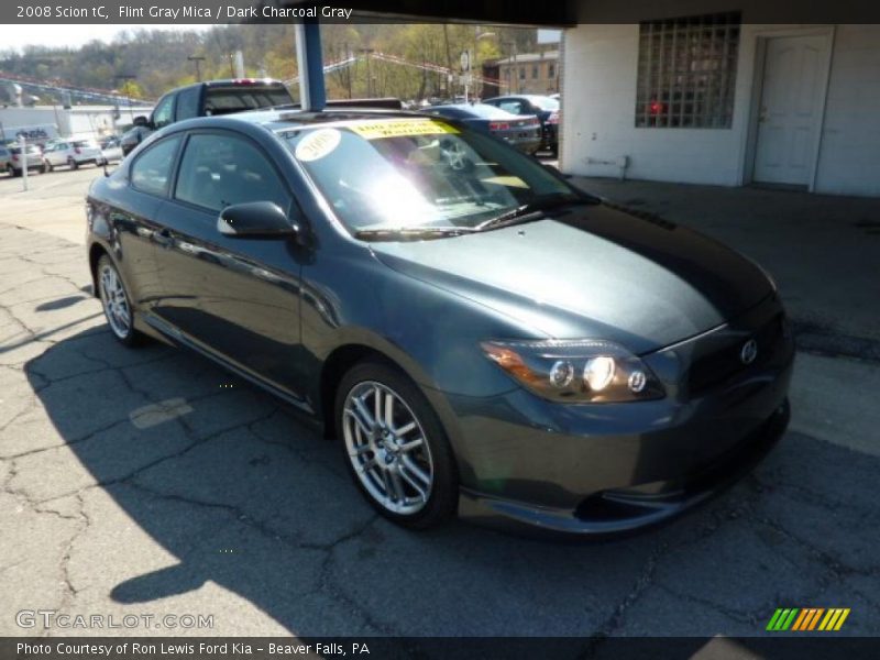 Flint Gray Mica / Dark Charcoal Gray 2008 Scion tC