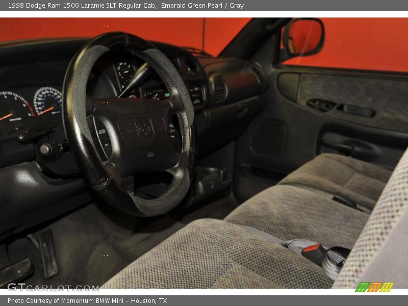 Emerald Green Pearl / Gray 1998 Dodge Ram 1500 Laramie SLT Regular Cab