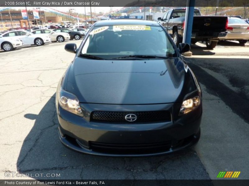 Flint Gray Mica / Dark Charcoal Gray 2008 Scion tC