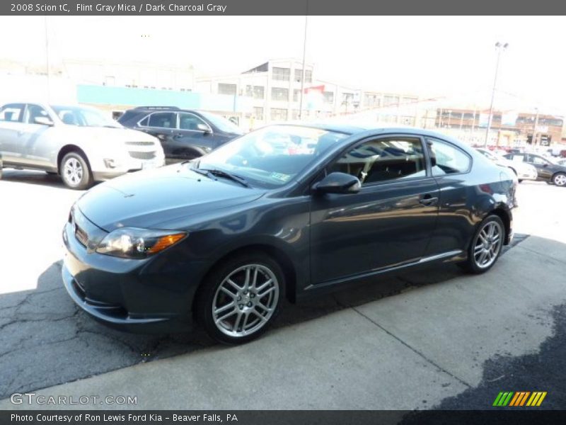 Flint Gray Mica / Dark Charcoal Gray 2008 Scion tC