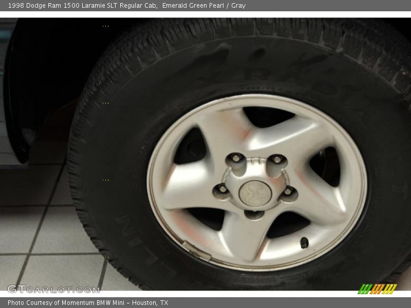 Emerald Green Pearl / Gray 1998 Dodge Ram 1500 Laramie SLT Regular Cab