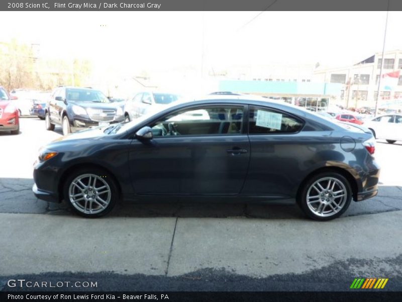 Flint Gray Mica / Dark Charcoal Gray 2008 Scion tC